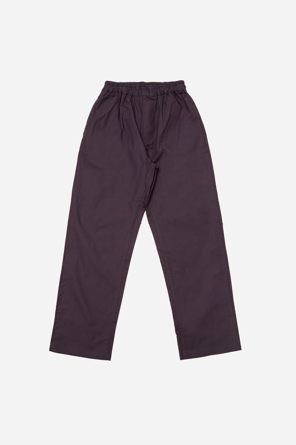 Poplin Trousers - Navy