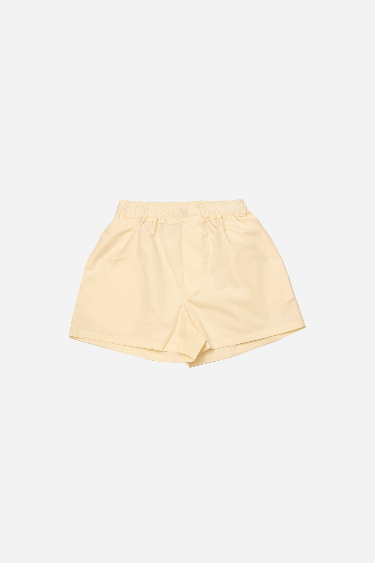 Poplin Shorts - Yellow