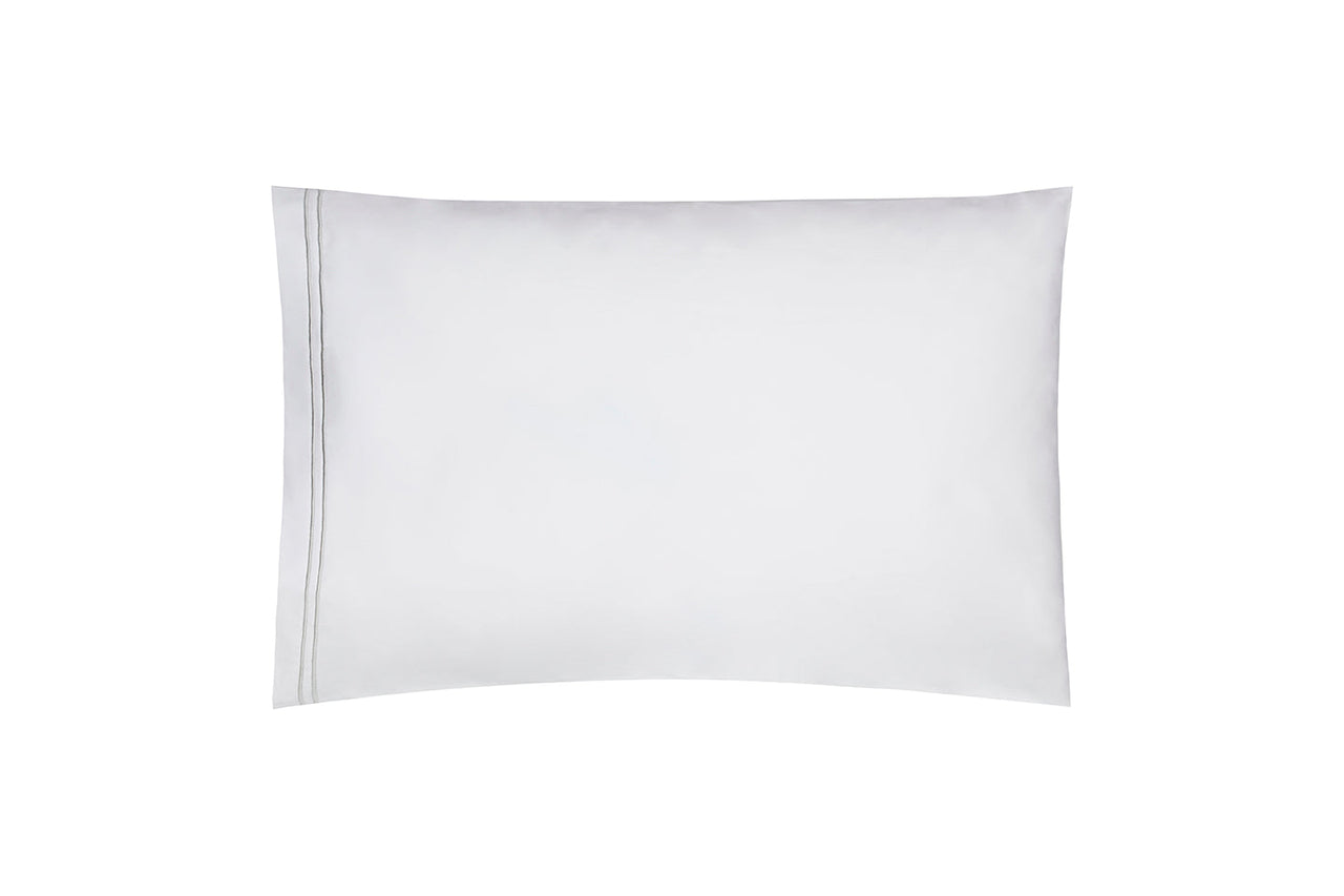 Pillow Case |  Cairo Collection | Silver Stripe