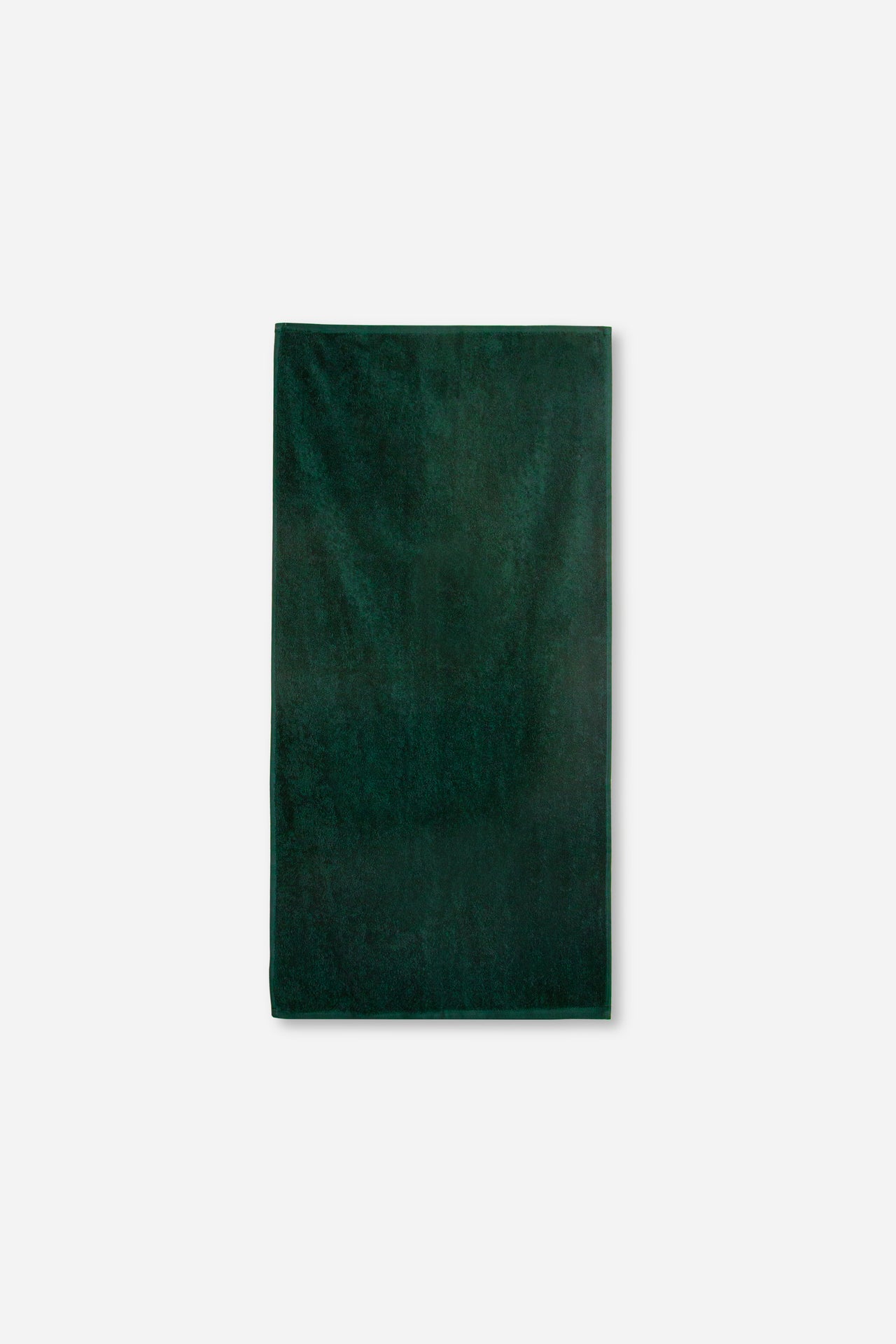 Plain hand towel - Dark green