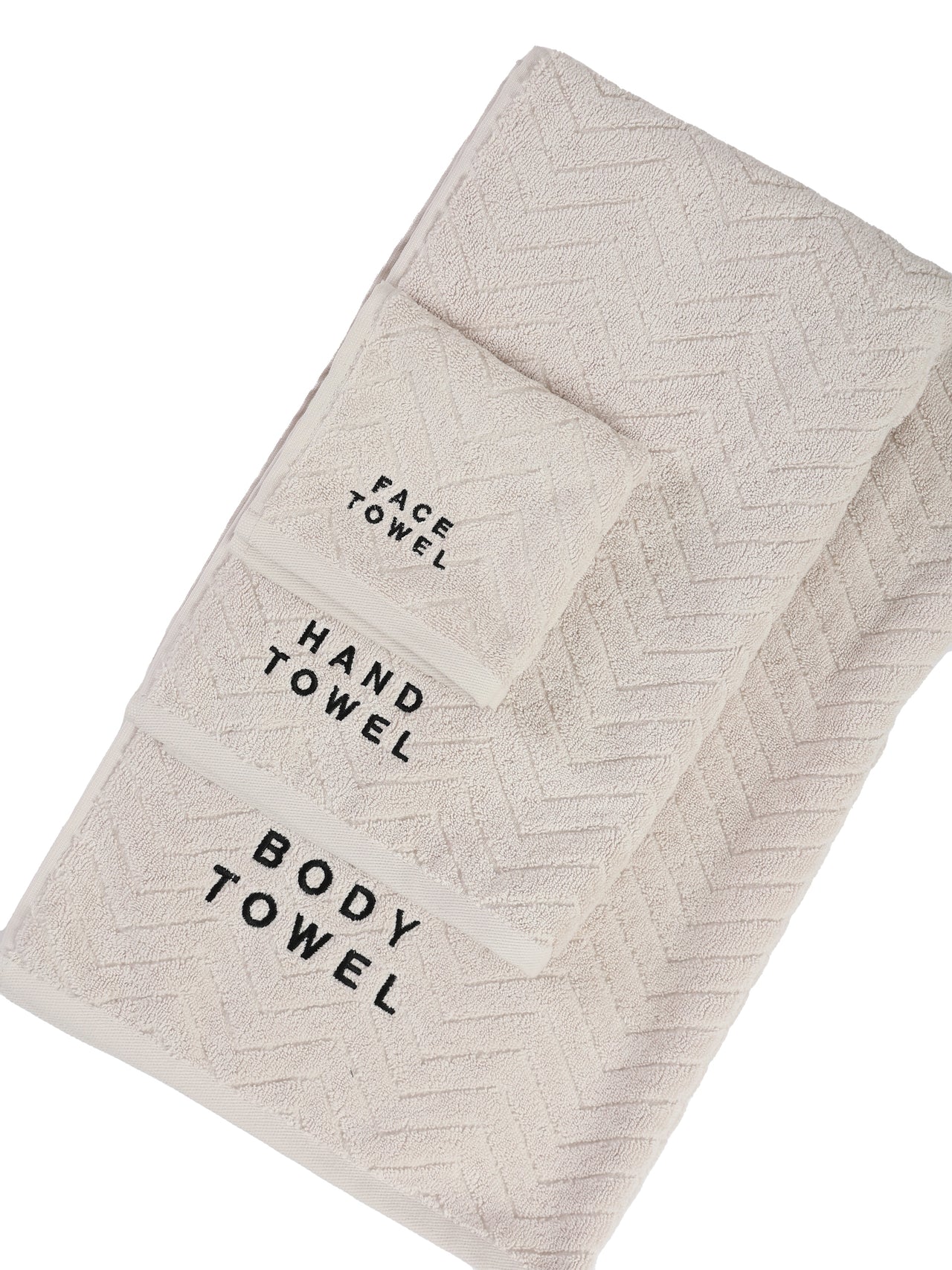 Mixed Towels collection - Egret