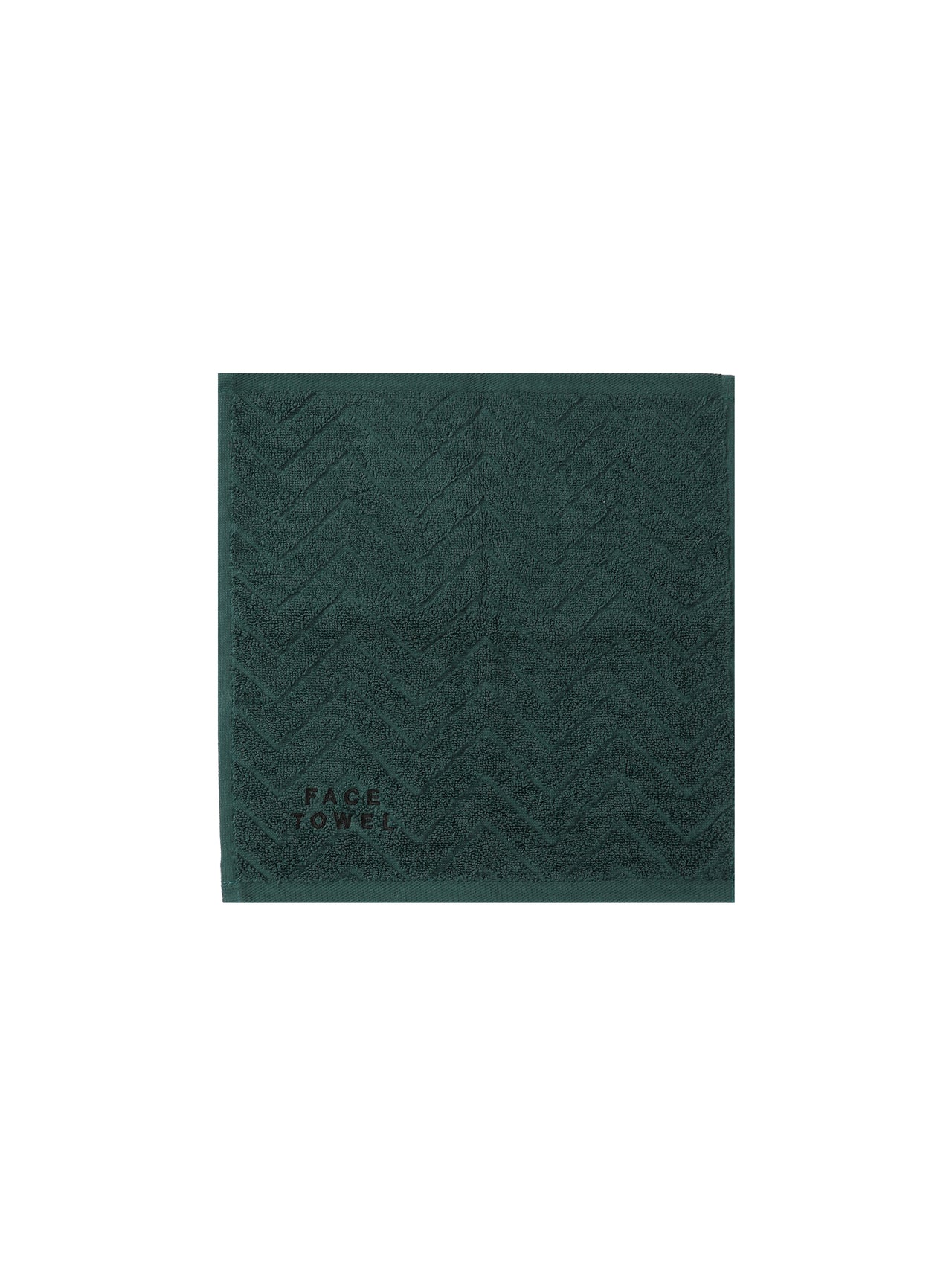 Face towel - Dark Green