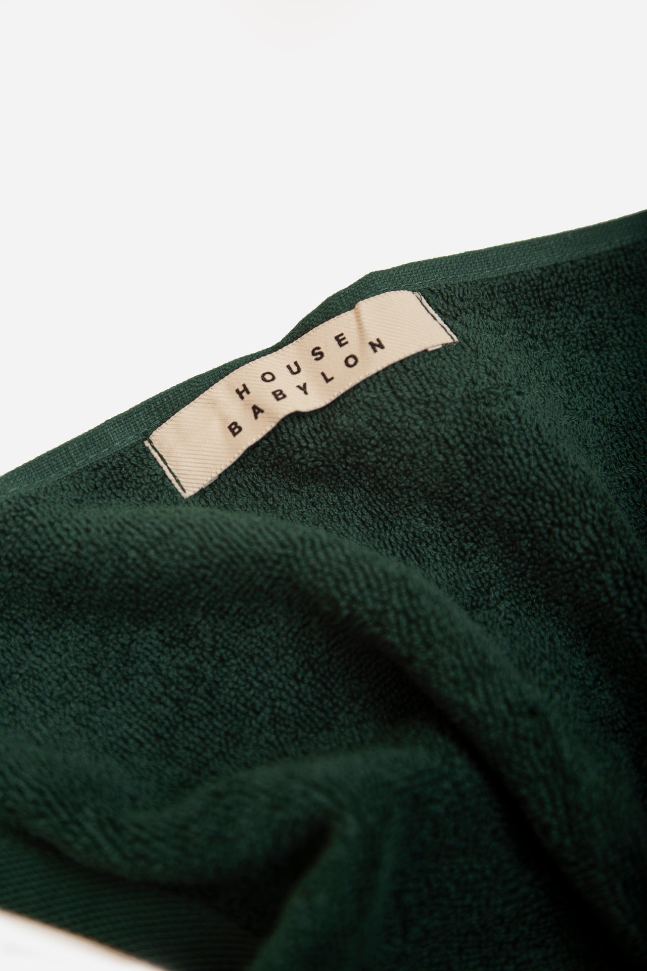 Plain mixed towels set- Dark green