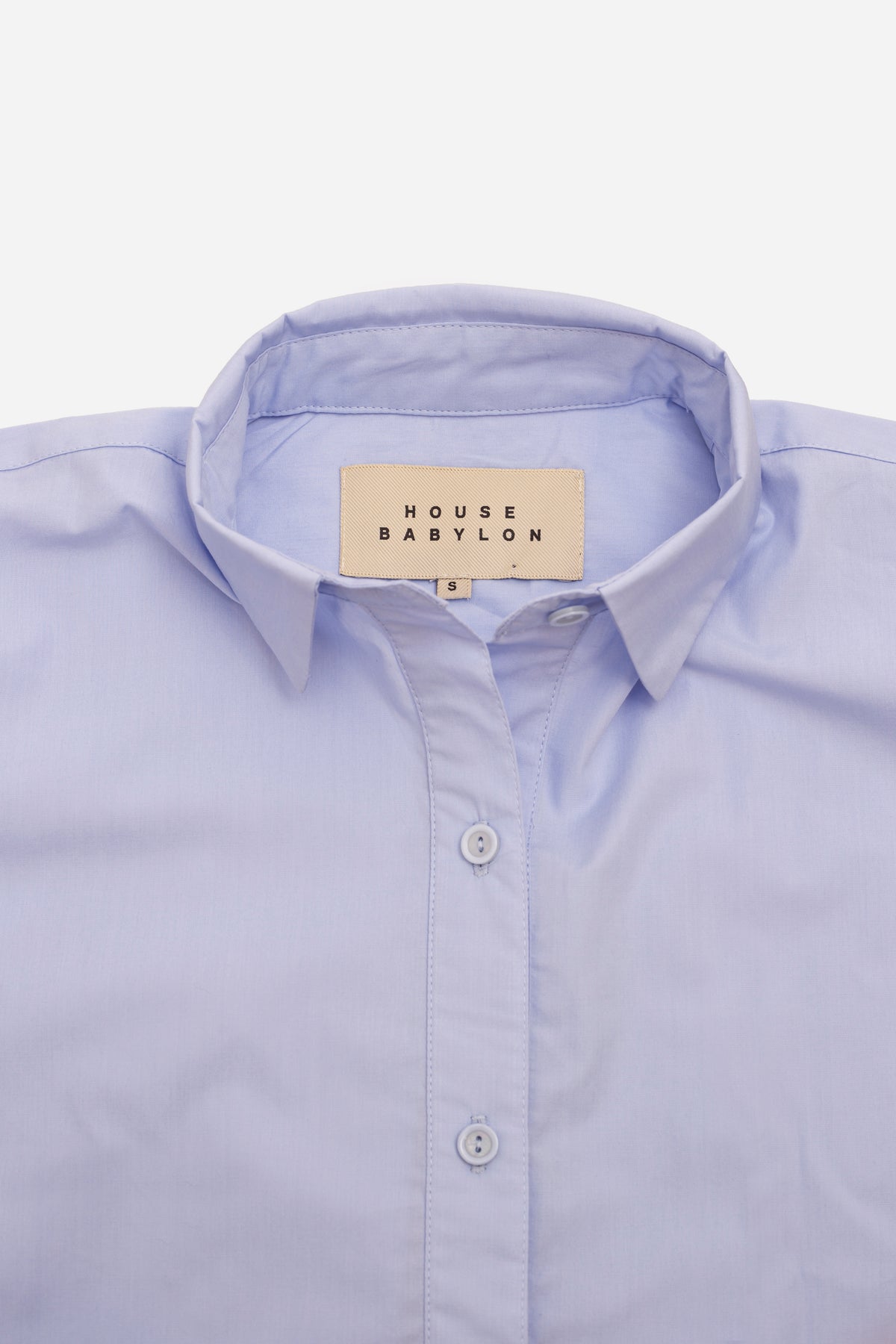 Poplin Shirt - Sky Blue
