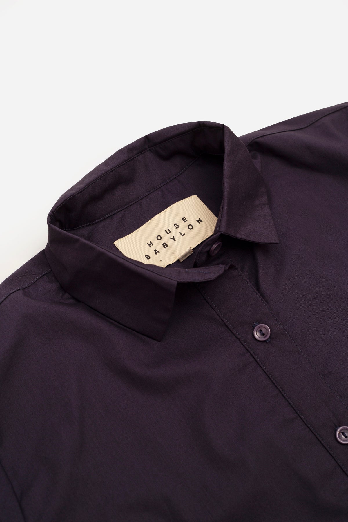 Poplin Shirt - Navy