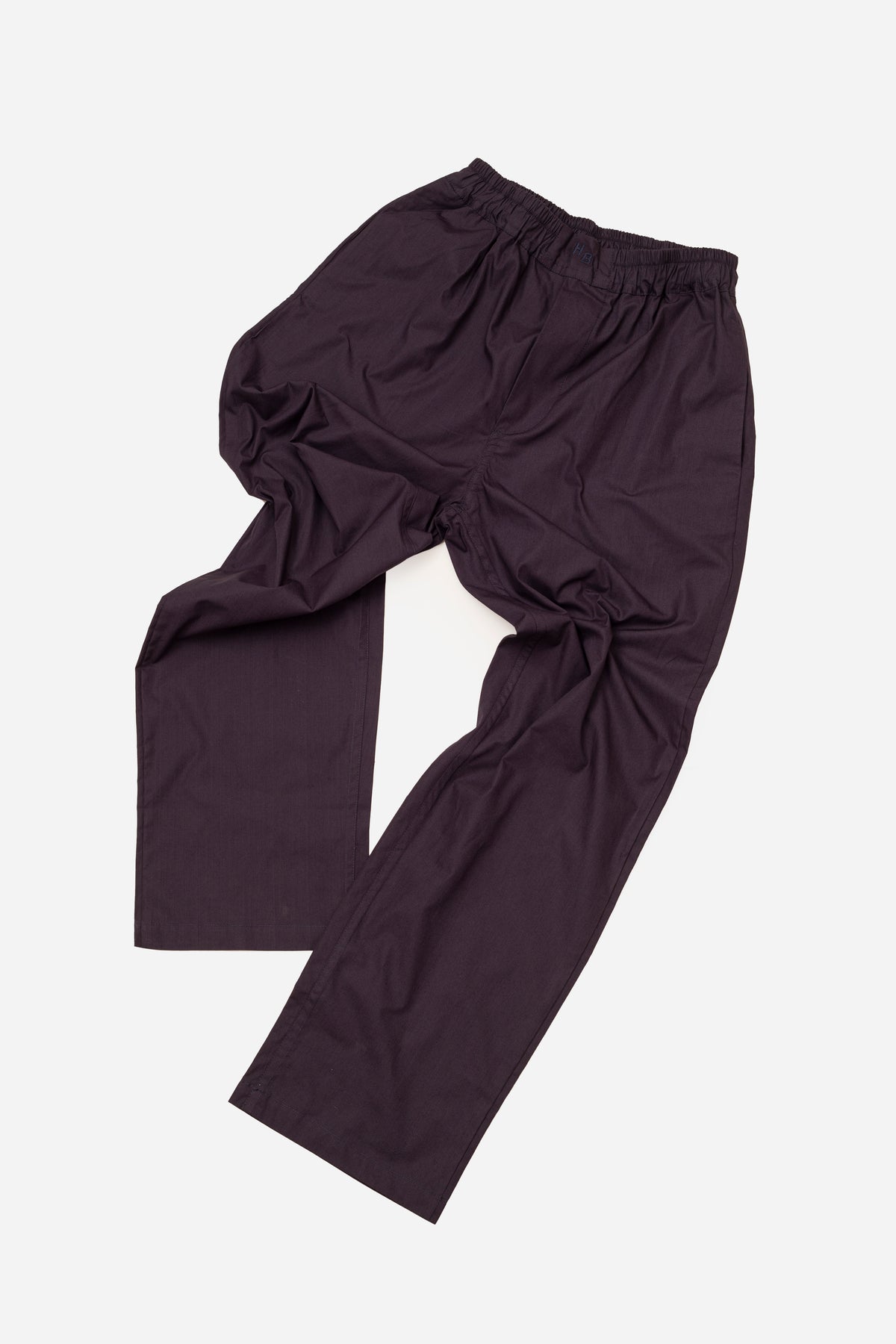 Poplin Trousers - Navy