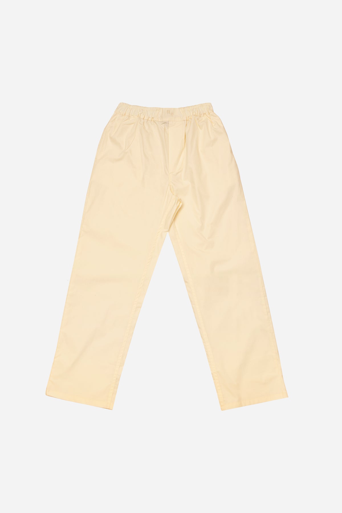 Poplin Trousers - Yellow