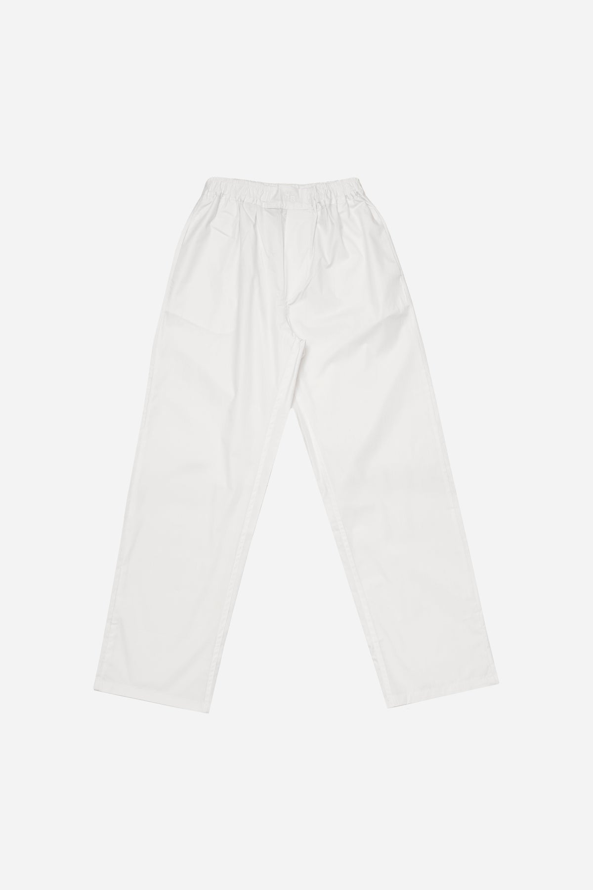 Poplin Trousers - White