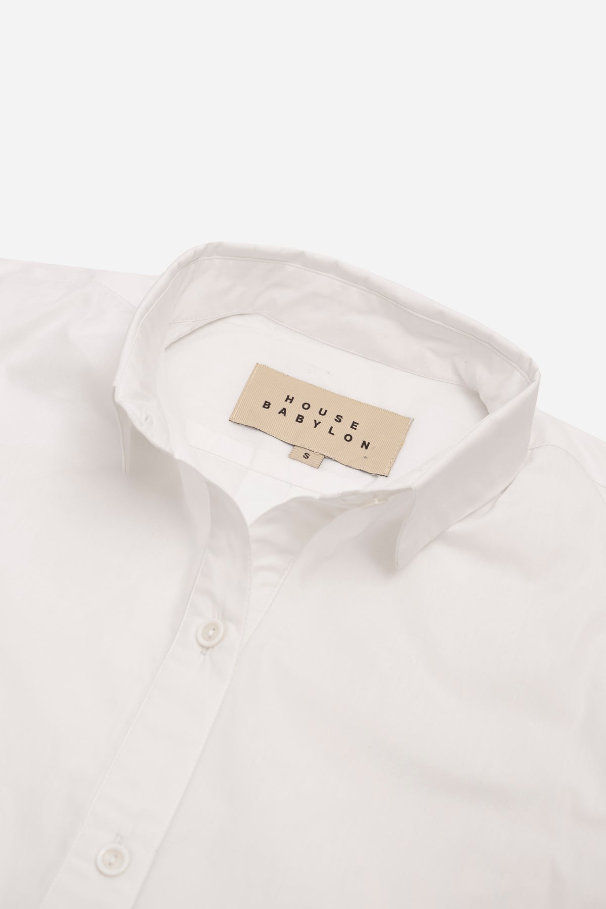 Poplin Shirt - White