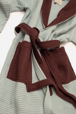 Waffle bathrobes