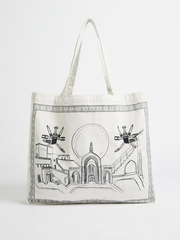 PRINTED BIG TOTE BAG