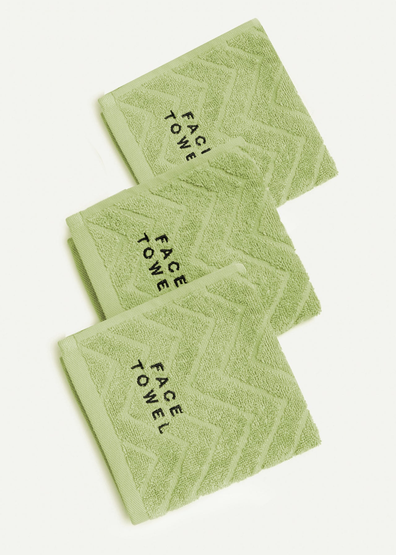 Face Towel Set - Lime