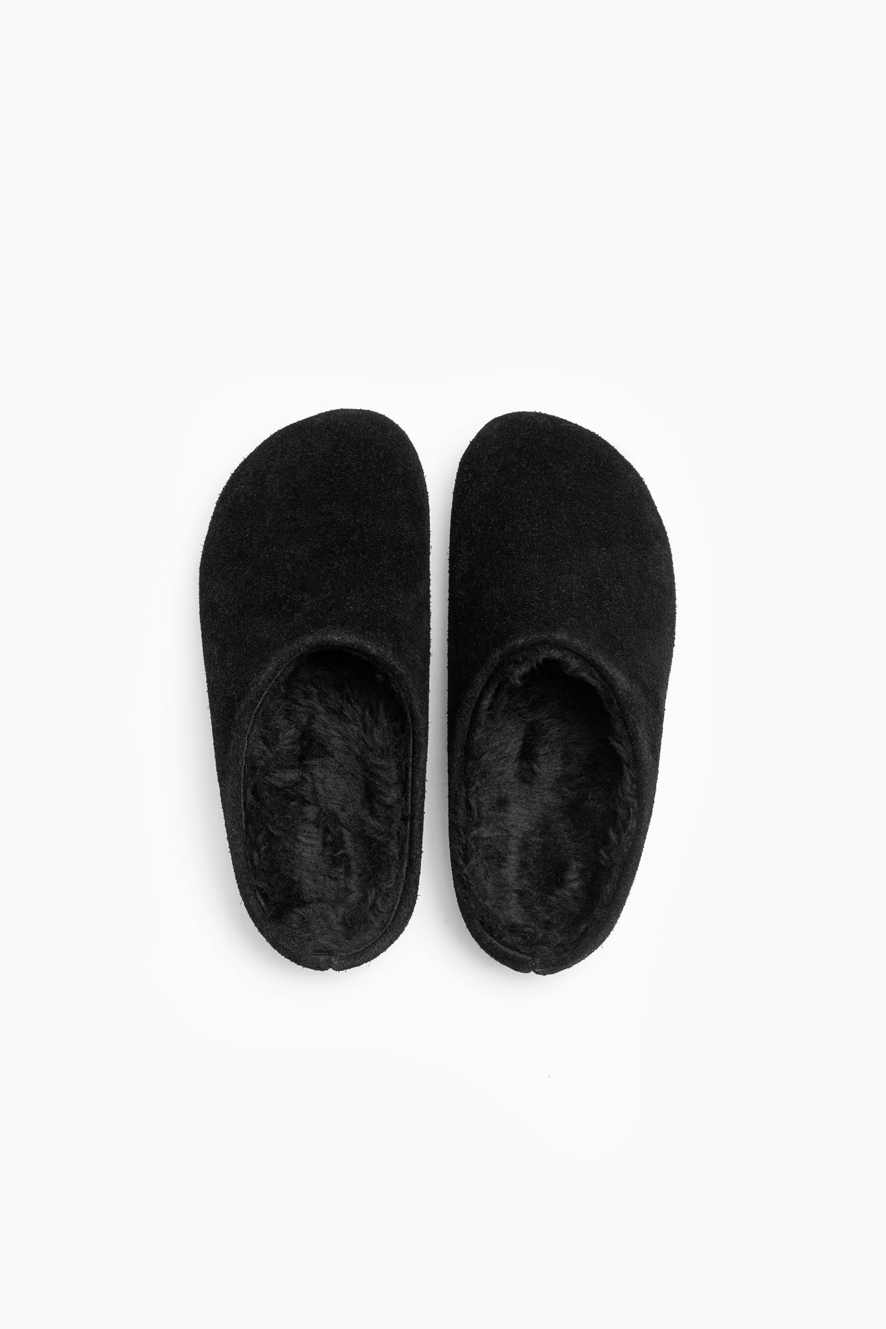 Shearling Clog - Black