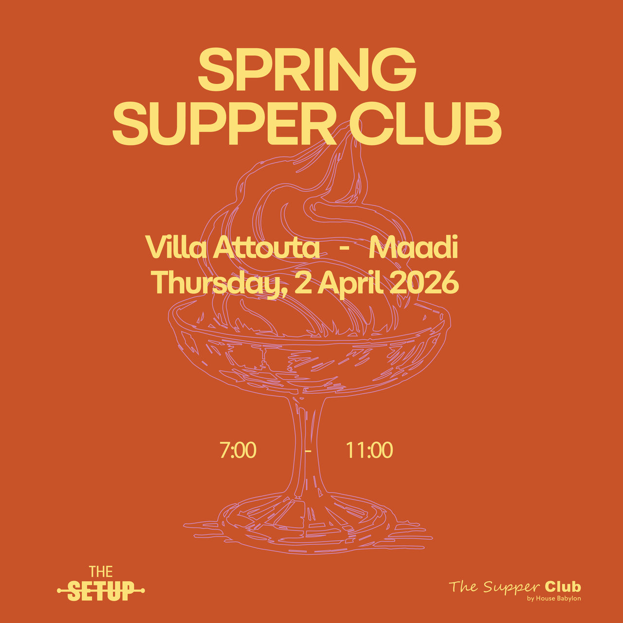 Spring Supper Club