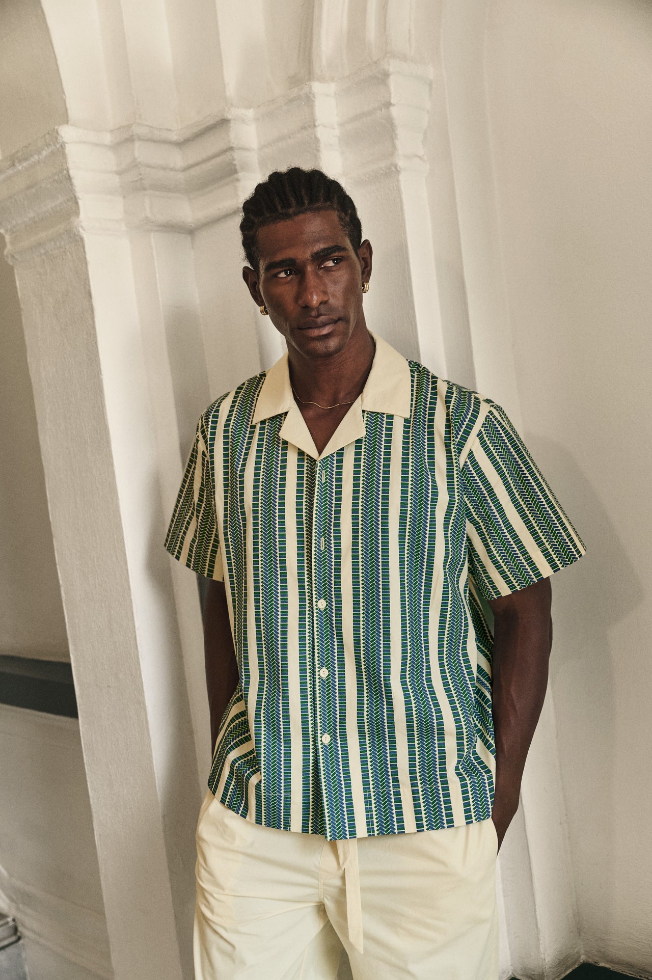 Albergo stripe shirt - Yellow