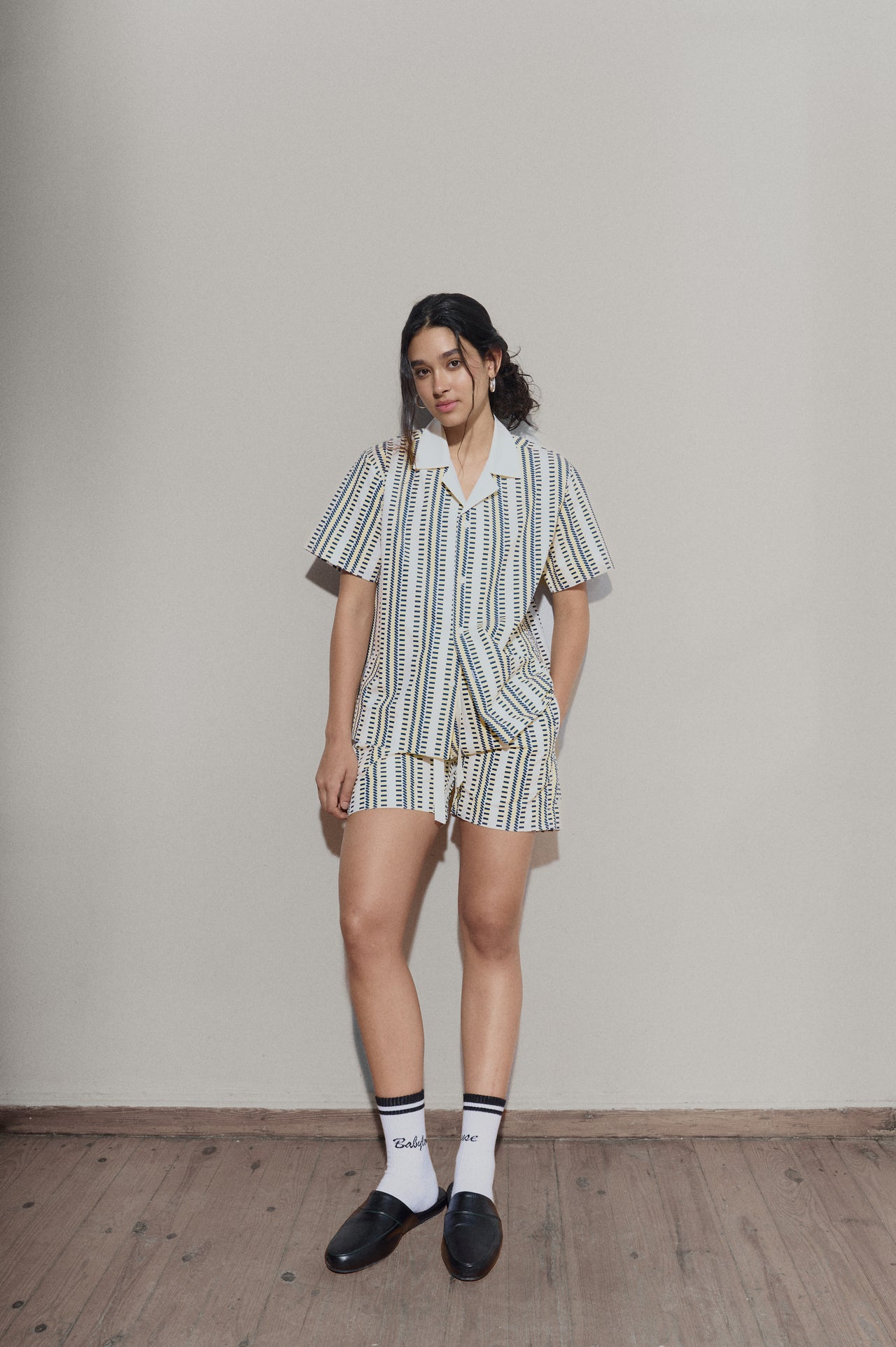 Albergo stripe shorts - Off White