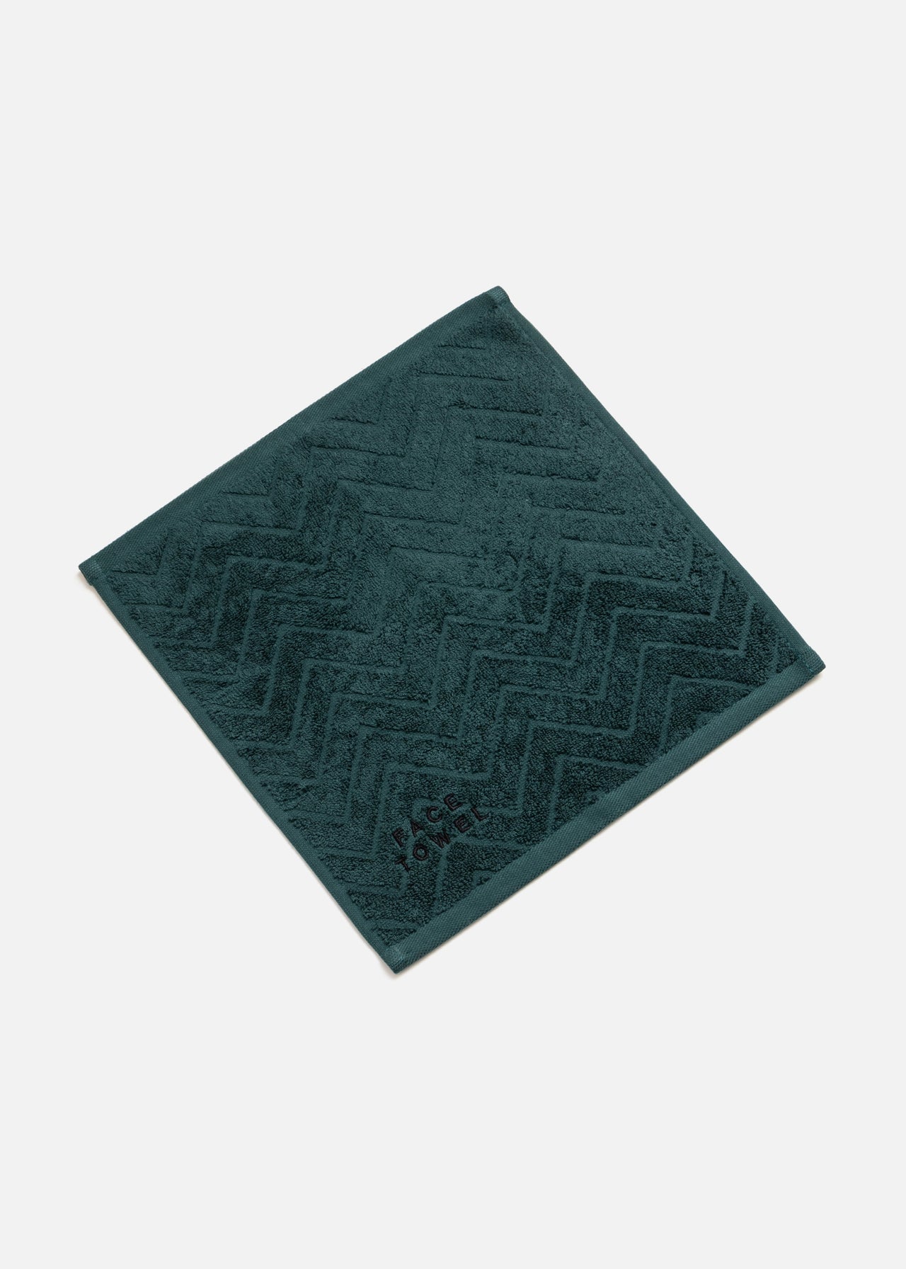 Face towel - Dark Green