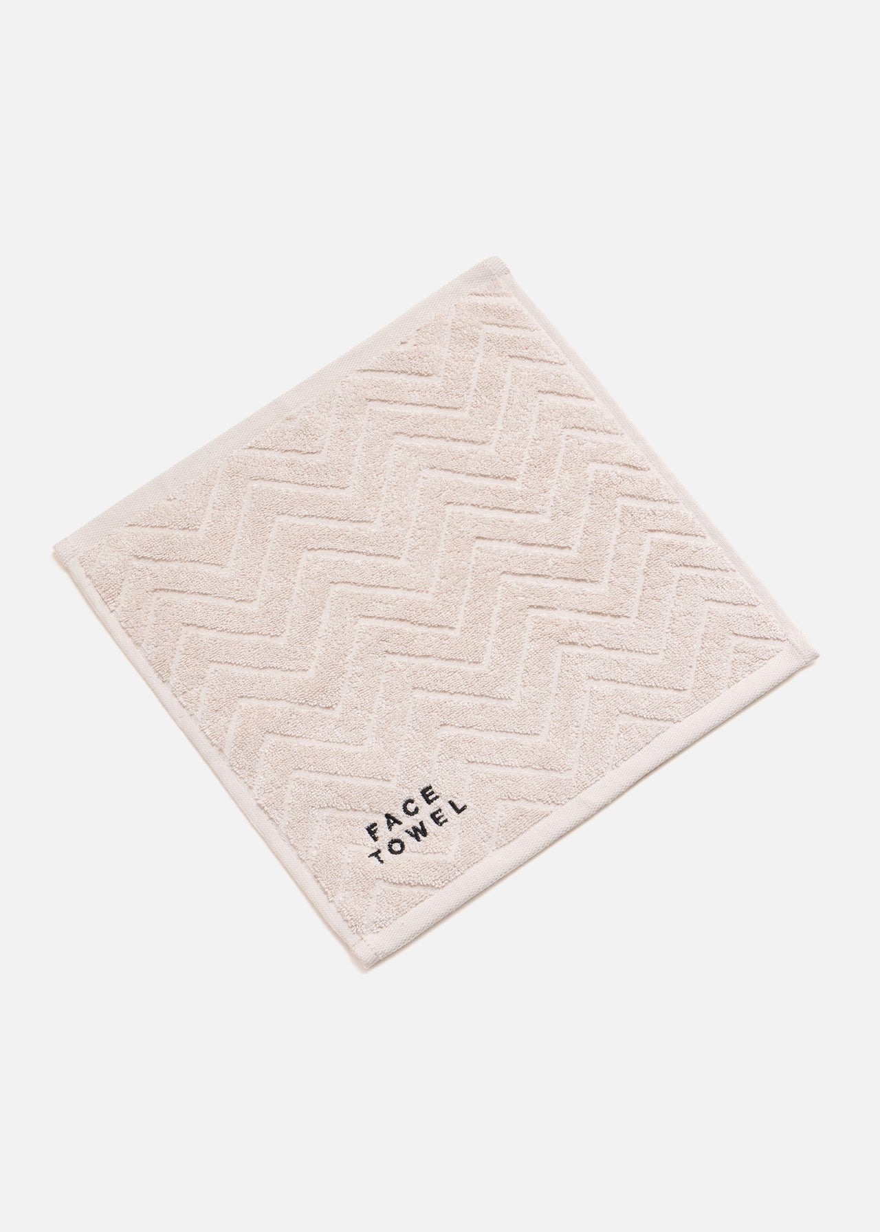 Face towel - Egret