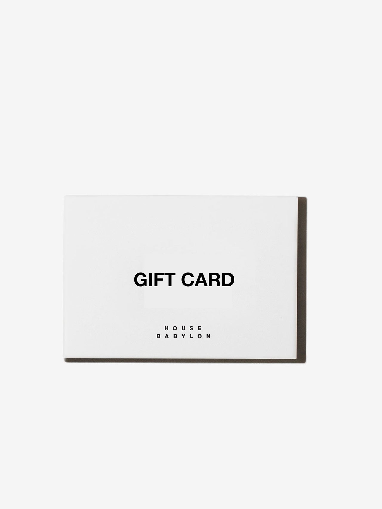 Gift Card