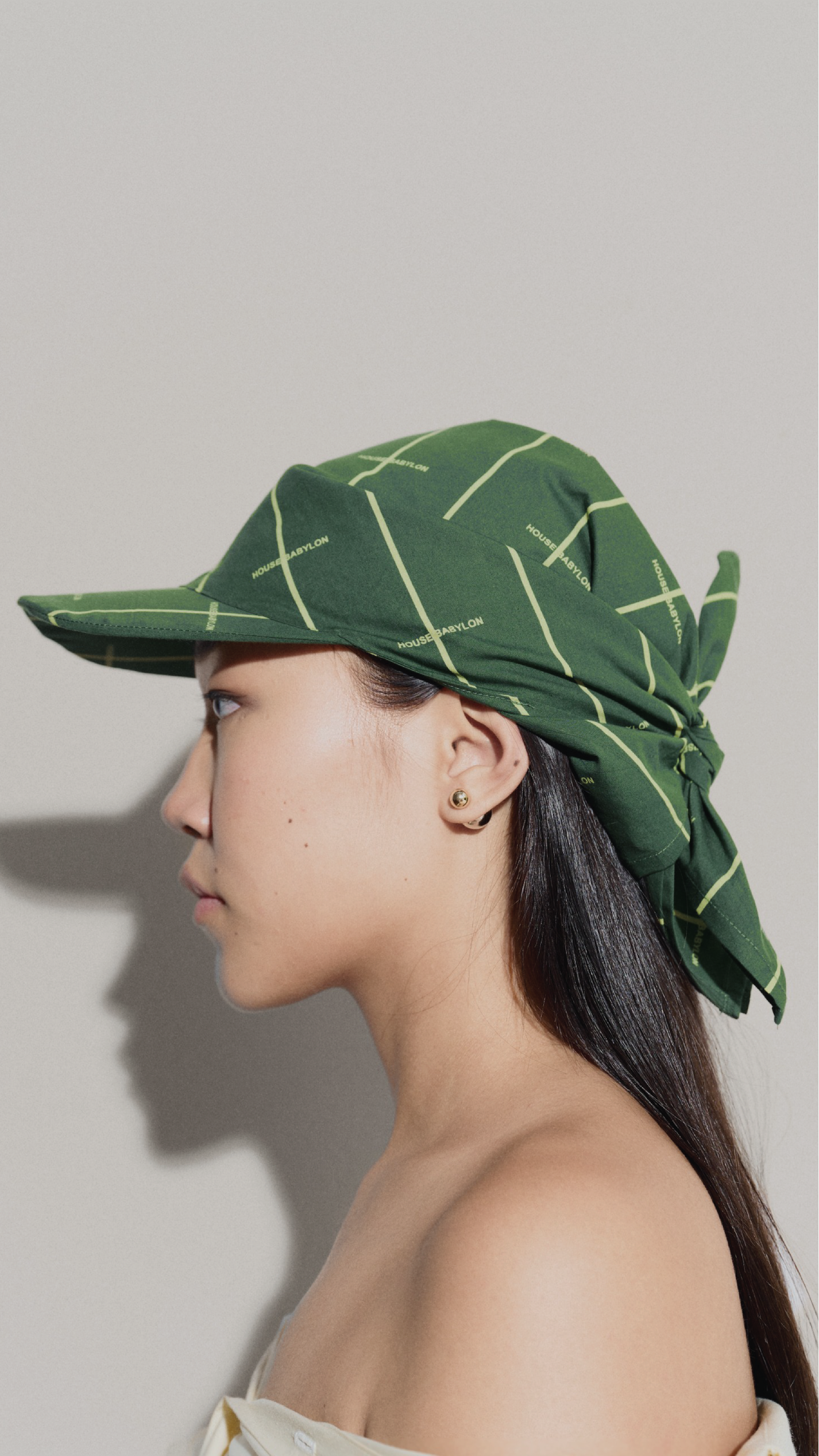 House Babylon striped cap