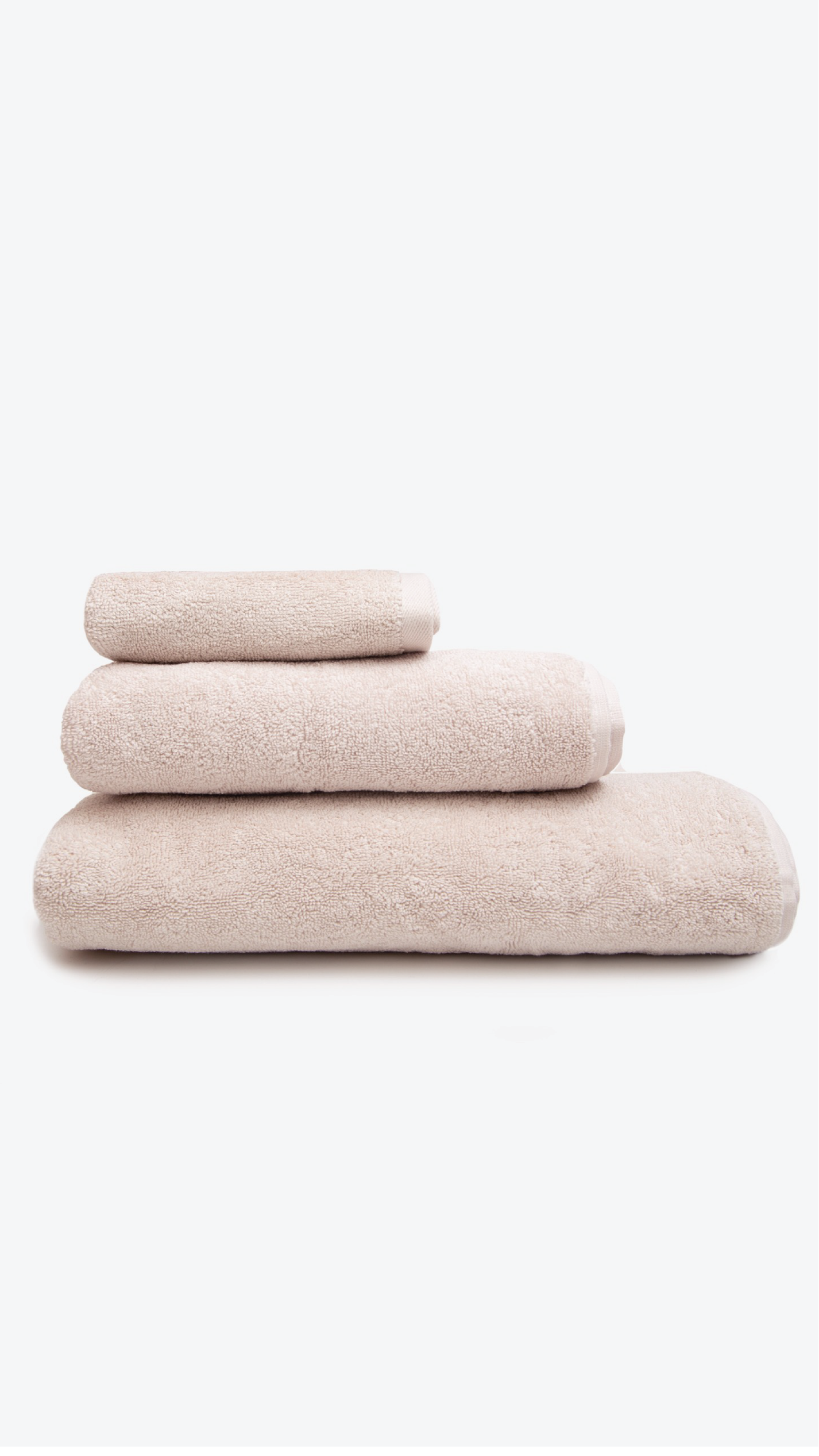 Plain mixed towel set