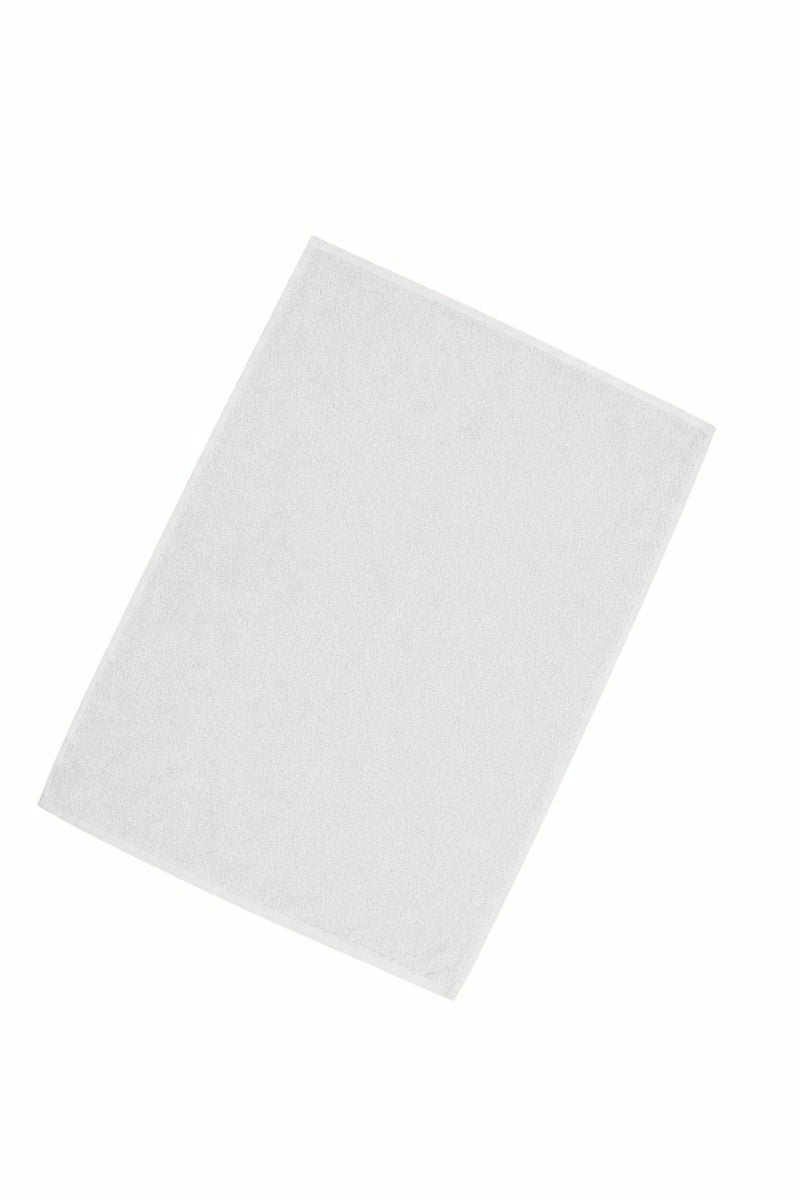 Plain Bath Mat - White